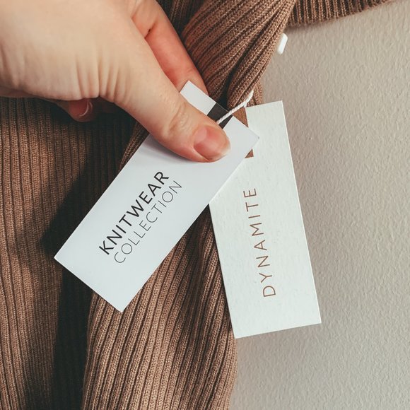 Dynamite LUXE LOUNGE Yarn Midi Skirt - Picture 4 of 7